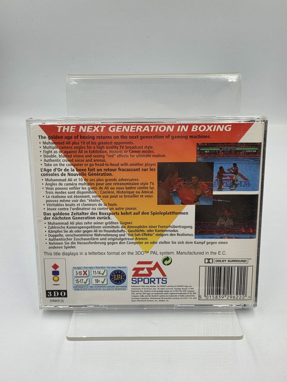 3DO Spiel Foes of Ali mit Anleitung Multilingual