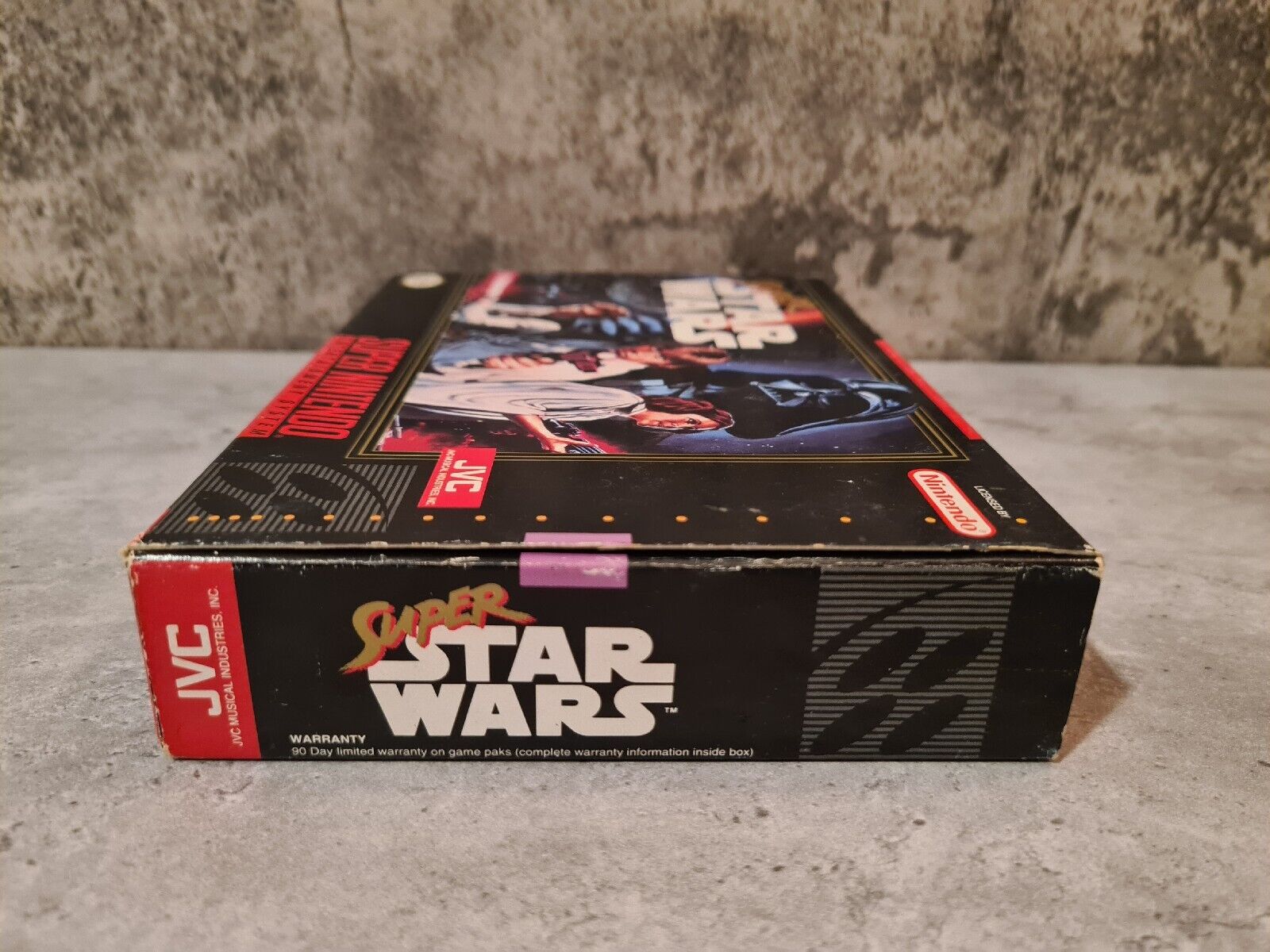 SNES Super Nintendo Super Star Wars mit OVP und Anleitung NTSC USA - T-Retro-Games 