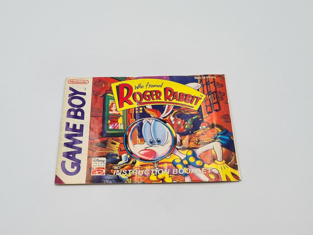 Nintendo Game Boy Classic Who Framed Roger Rabbit mit OVP und Anleitung ENGL - T-Retro-Games 