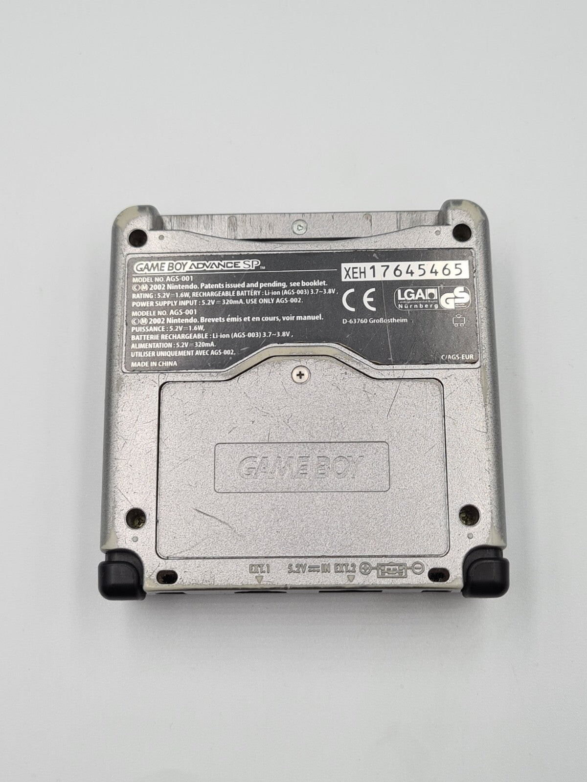 Nintendo Game Boy Advance SP   Kingdom Hearts Konsole AGS-001 mit Ladekabel
