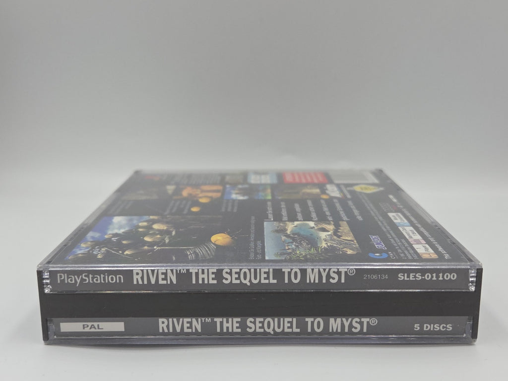 PS1 Playstation 1 Spiel Riven Sequel To Myst mit OVP und Anleitung Deutsch