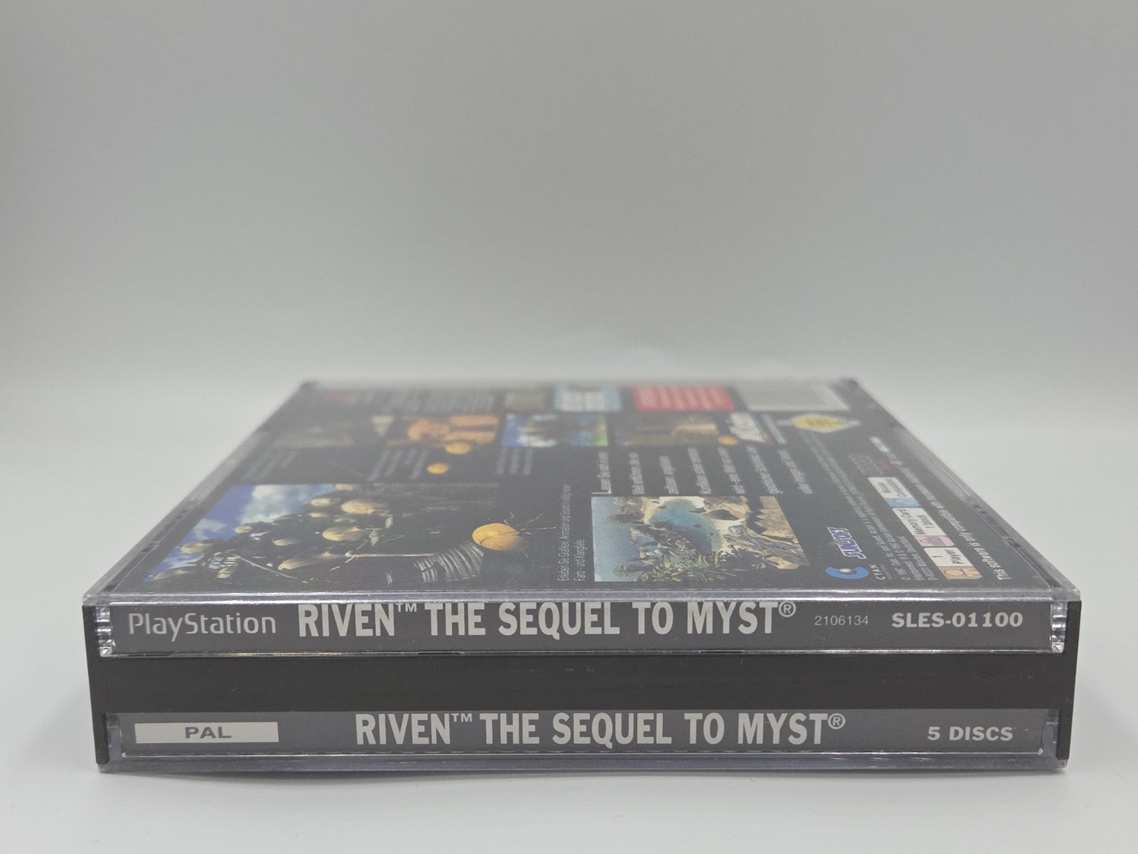 PS1 Playstation 1 Spiel Riven Sequel To Myst mit OVP und Anleitung Deutsch