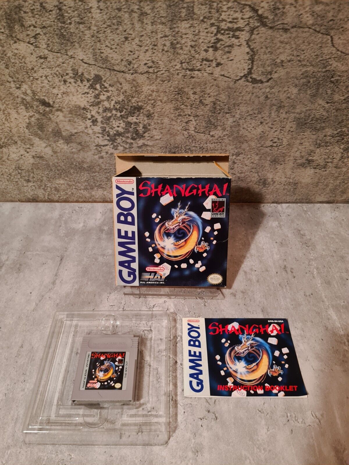 Nintendo Game Boy Classic Shanghai mit OVP und Anleitung USA - T-Retro-Games 