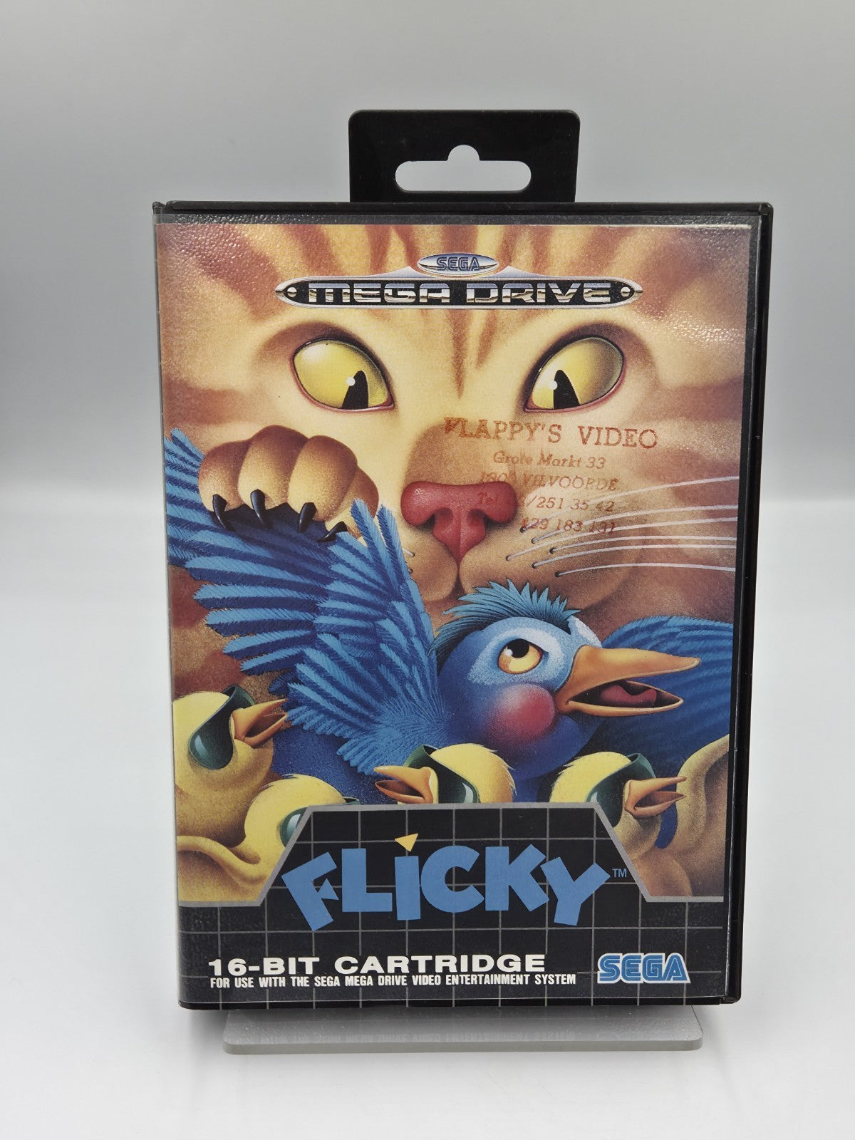 Sega Mega Drive Spiel Flicky mit OVP und Anleitung Multi Language 