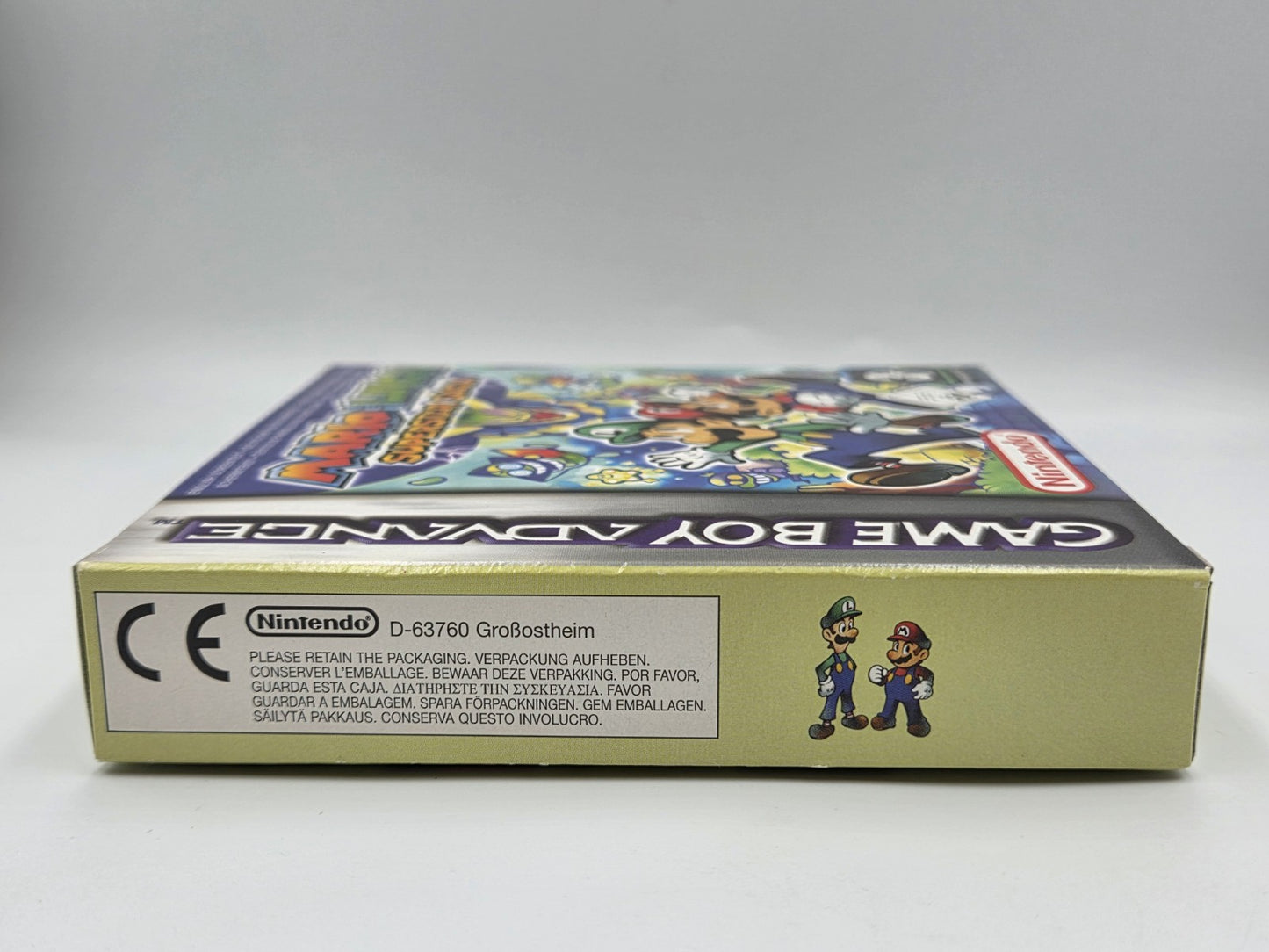Nintendo Game Boy Advance Mario & Luigi Superstar Saga mit OVP und Anleitung EUR