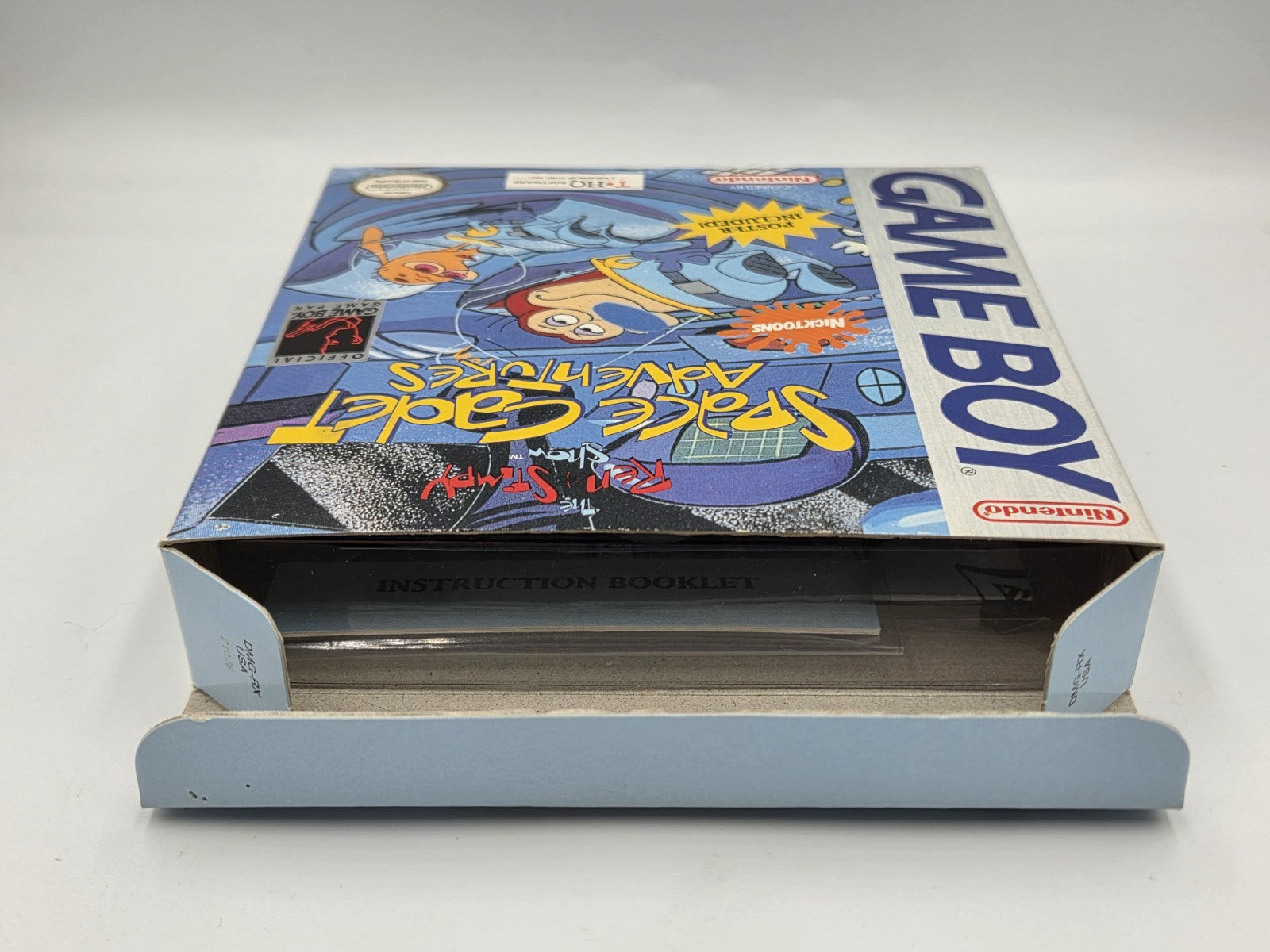 Game Boy The Ren & Stimpy Show Space Cadet Adventures +OVP+ Anleitung + Poster 