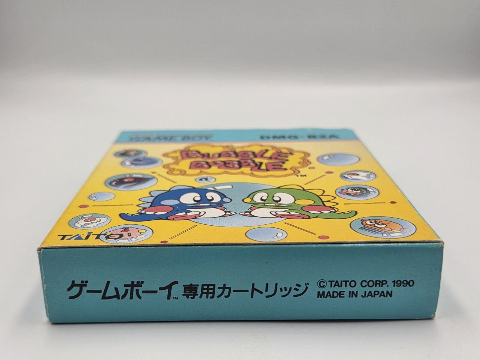 Nintendo Game Boy Classic Spiel Bubble Bobble mit OVP und Anleitung Japan - T-Retro-Games 