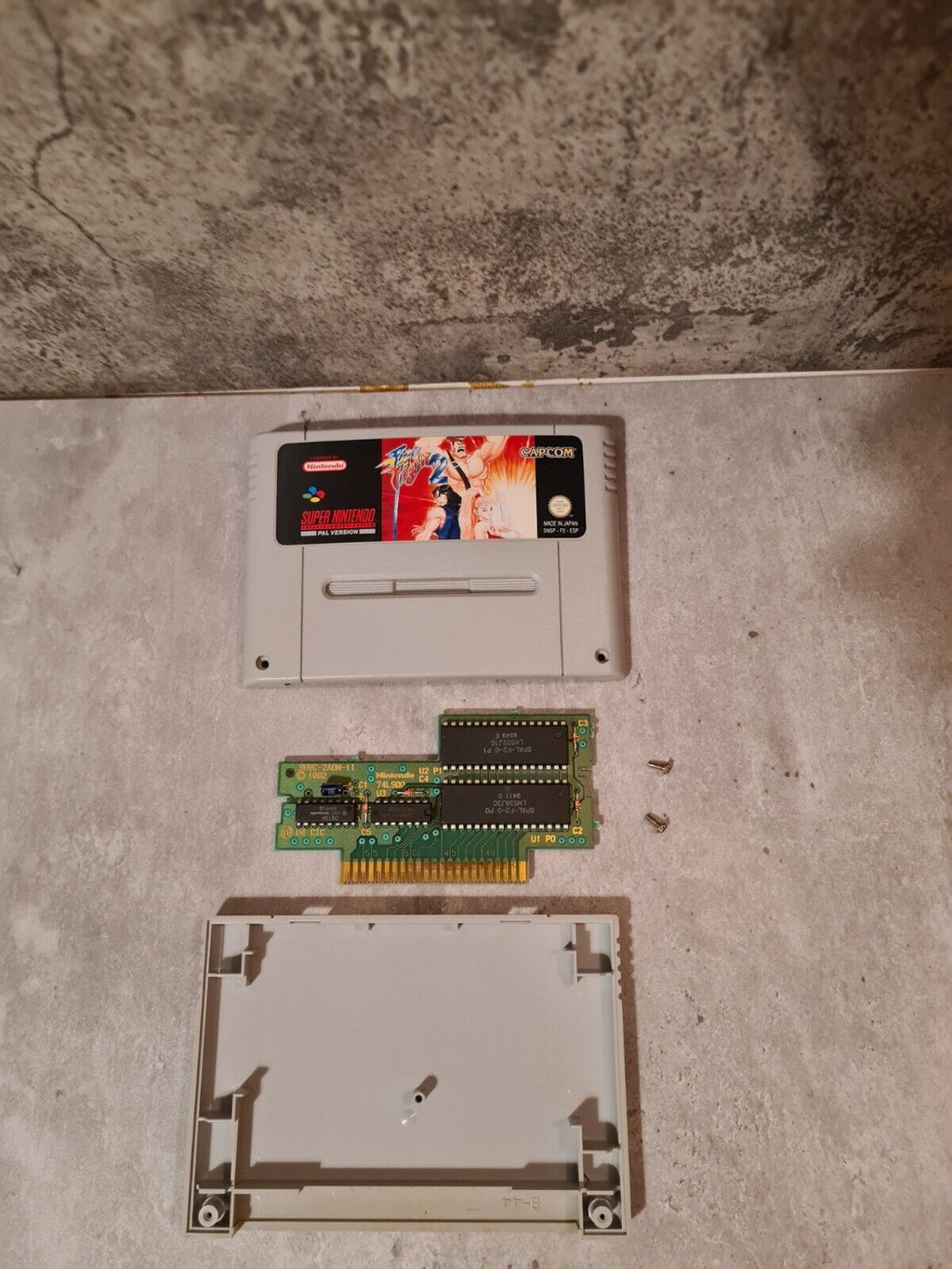 SNES Super Nintendo Final Fight 2 Modul ESP - T-Retro-Games 