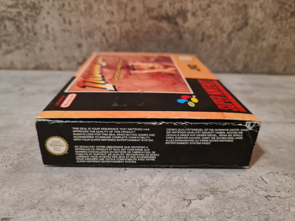 SNES Super Nintendo Indiana Jones Greatest Adventures mit OVP und Anleitung EUR - T-Retro-Games 
