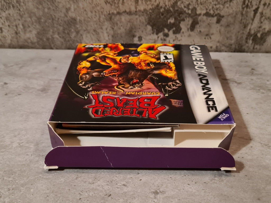 Nintendo Game Boy Advance Altered Beast mit OVP und Anleitung + Poster USA - T-Retro-Games 