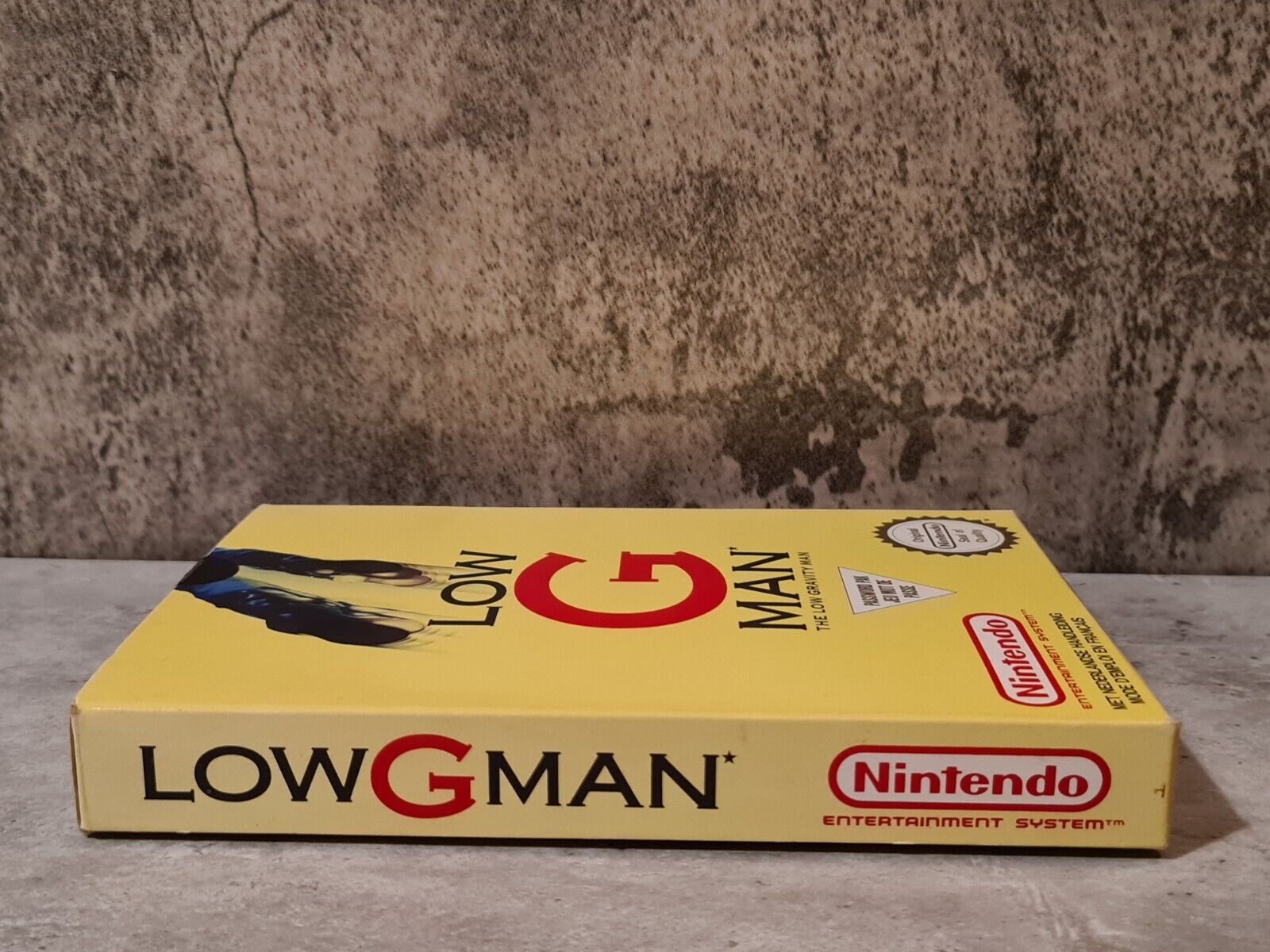 Nintendo NES Low G Man mit OVP und Anleitung FAH - T-Retro-Games 