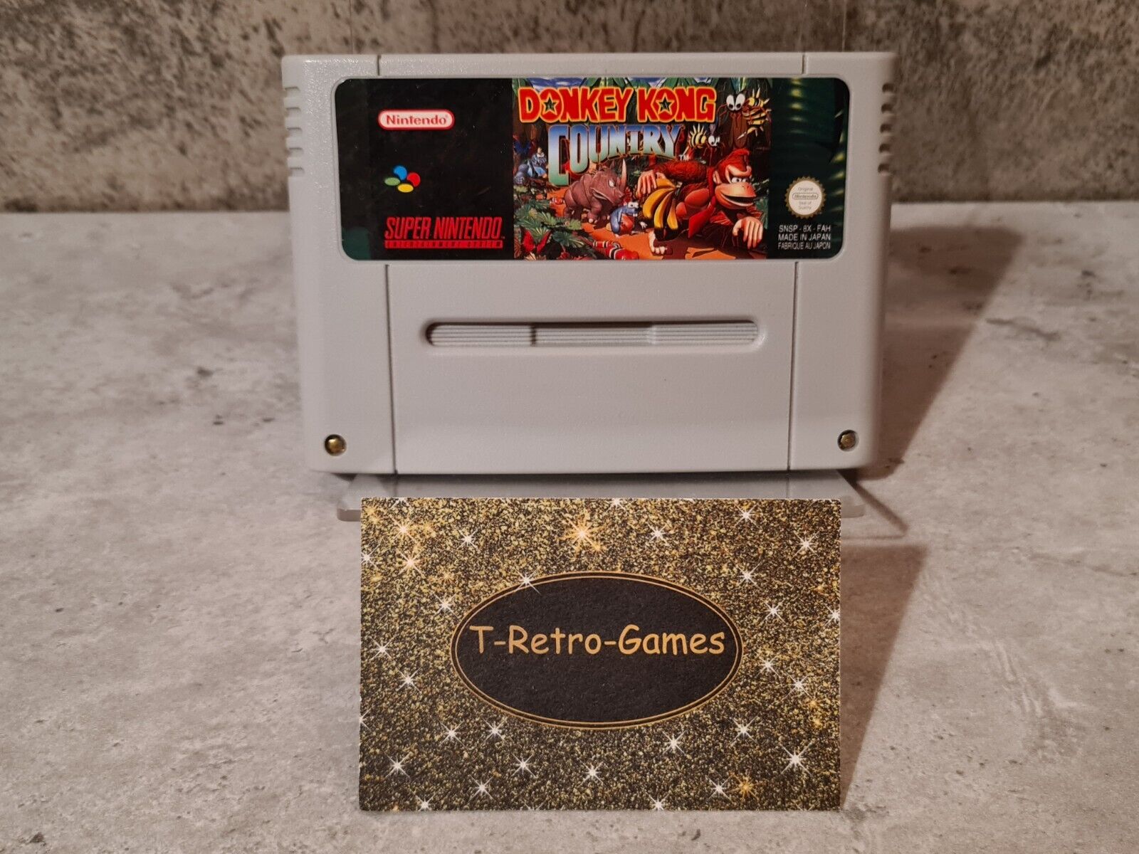 SNES Super Nintendo Donkey Kong Country Modul FAH - T-Retro-Games 