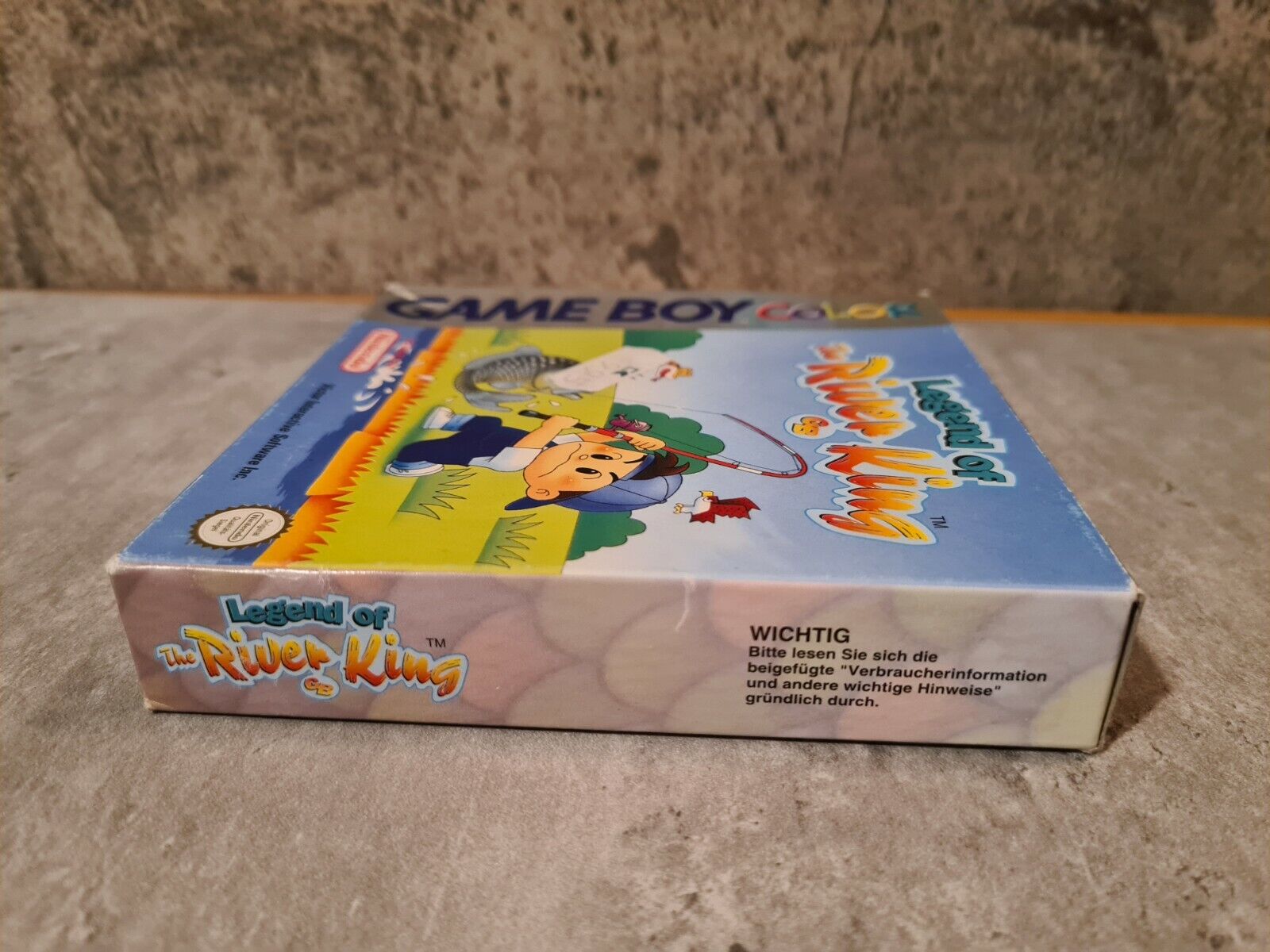 Nintendo Game Boy Color Legend of The River King mit OVP und Anleitung NOE - T-Retro-Games 