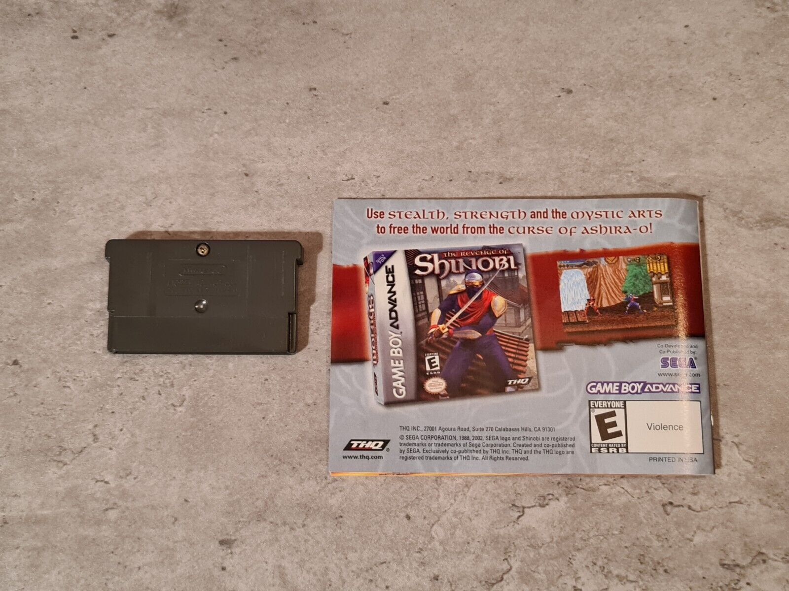 Nintendo Game Boy Advance Altered Beast mit OVP und Anleitung + Poster USA - T-Retro-Games 