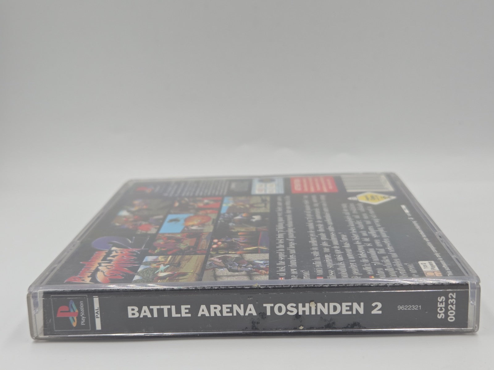 PS1 Playstation 1 Spiel Battle Arena Toshinden 2 + OVP +  Anleitung Multilingual