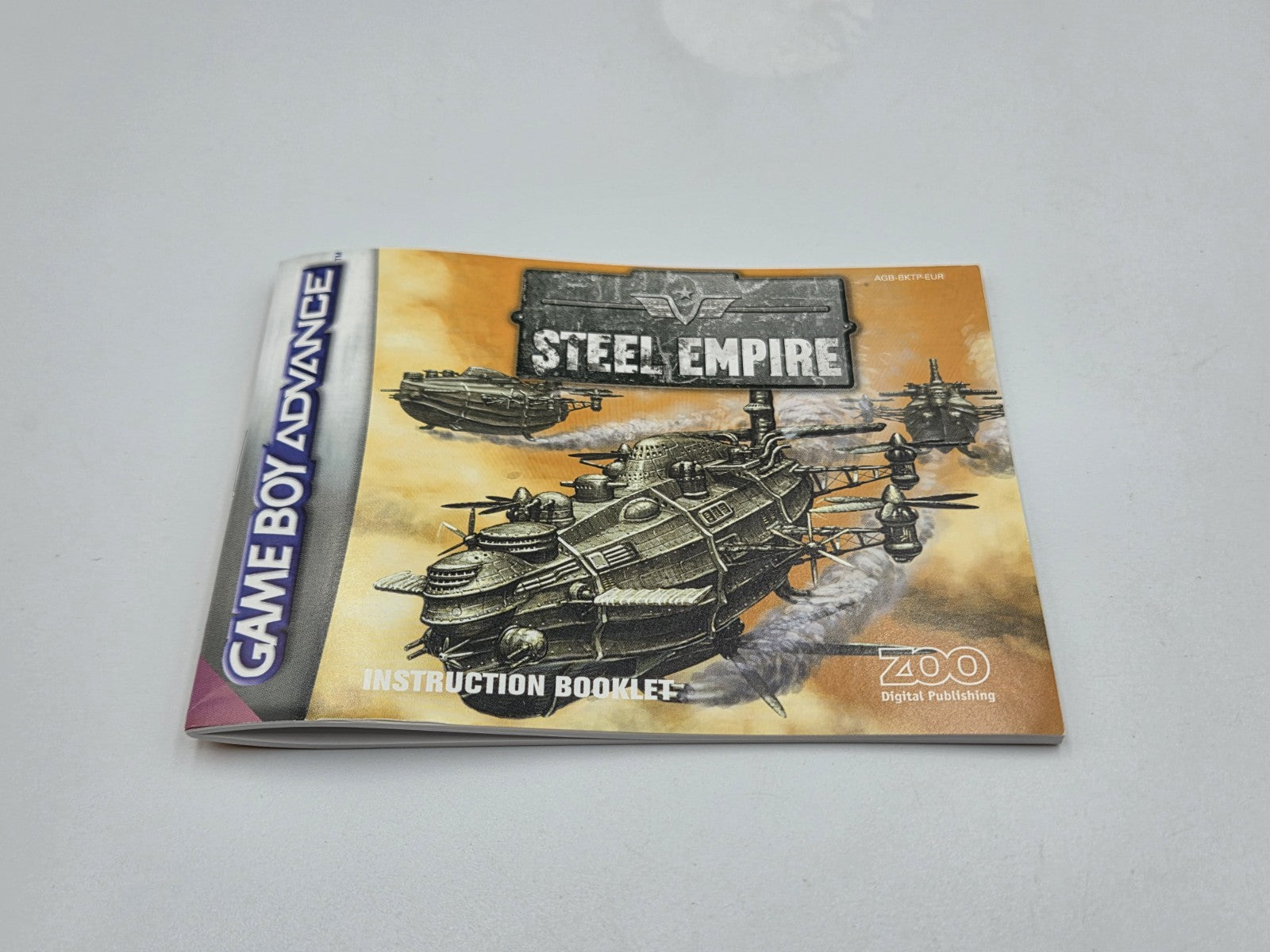 Nintendo Game Boy Advance Steel Empire mit OVP und Anleitung EUR