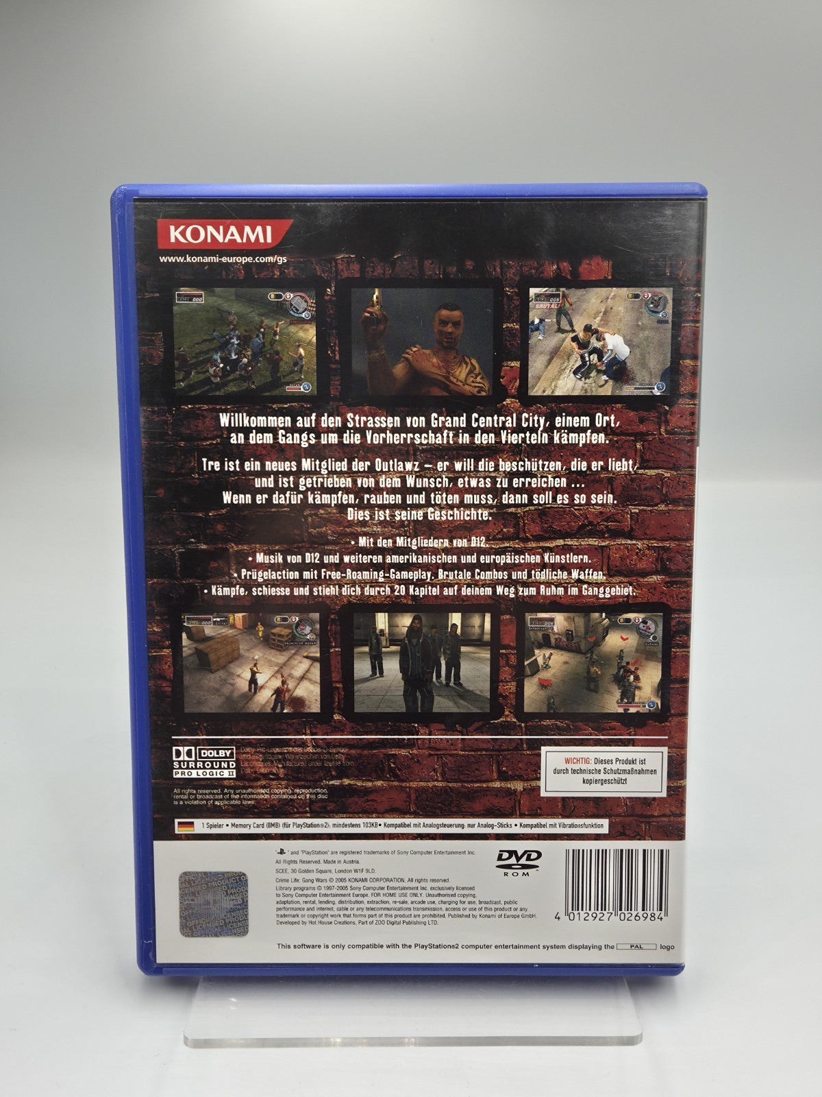 PS2 Playstation 2 Crime Life Gang Wars mit OVP und Anleitung Deutsch 