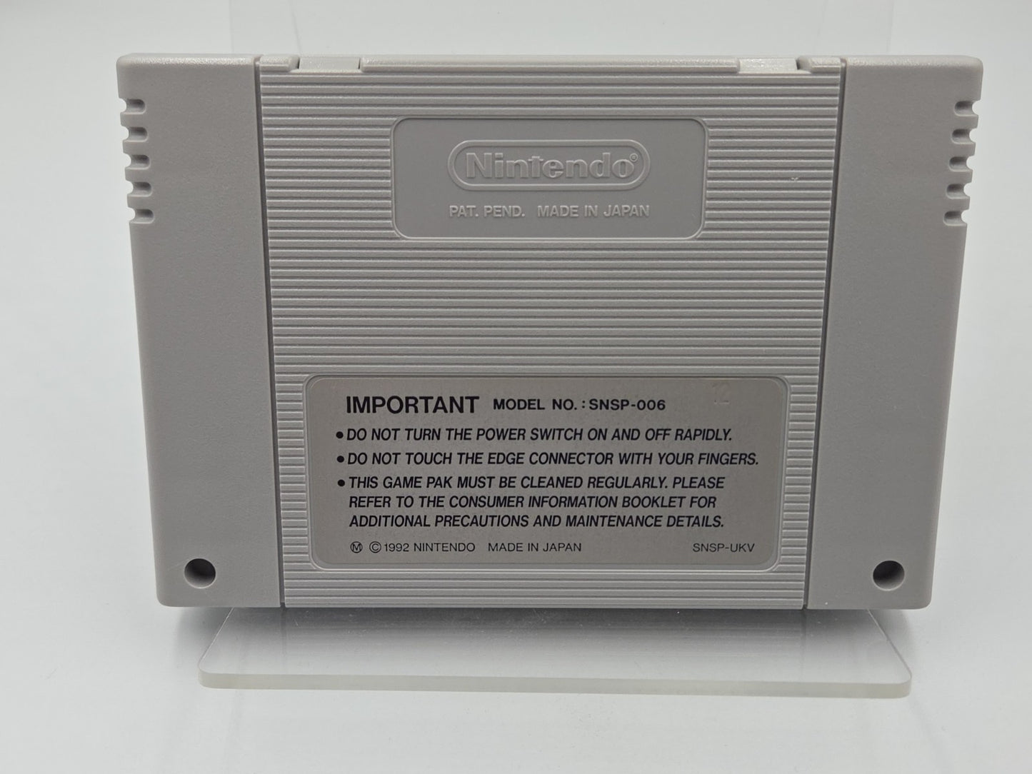 SNES Super Nintendo Spiel Yoshi's Cookie UKV Modul