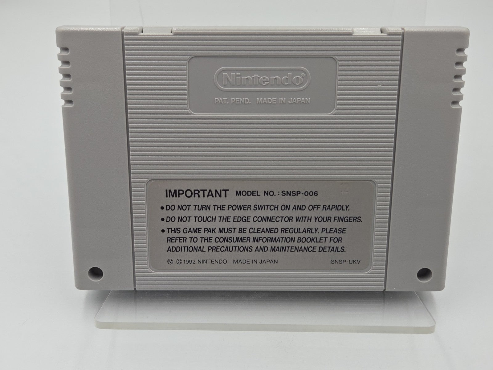 SNES Super Nintendo Spiel Yoshi's Cookie UKV Modul