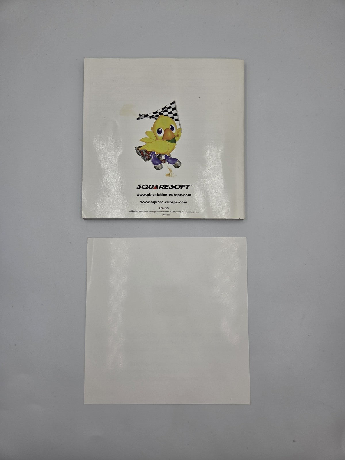 PS1 Playstation 1 Chocobo Racing mit OVP und Anleitung Multilingual 