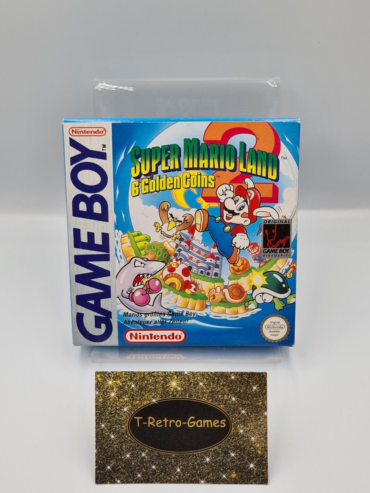 Nintendo Game Boy Super Mario Land 2 : 6 Golden Coins mit OVP und Anleitung NOE - T-Retro-Games 