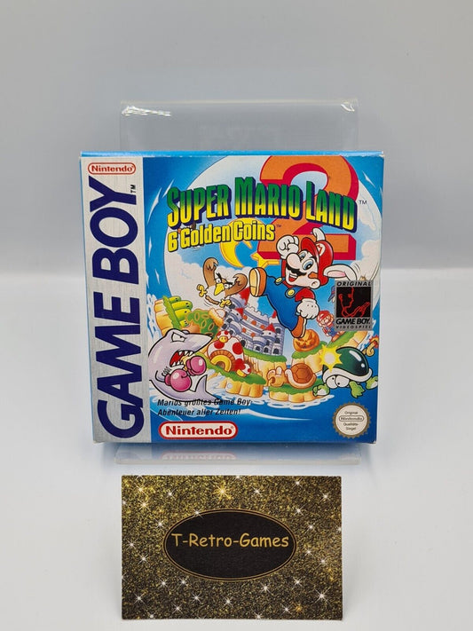 Nintendo Game Boy Super Mario Land 2 : 6 Golden Coins mit OVP und Anleitung NOE - T-Retro-Games 