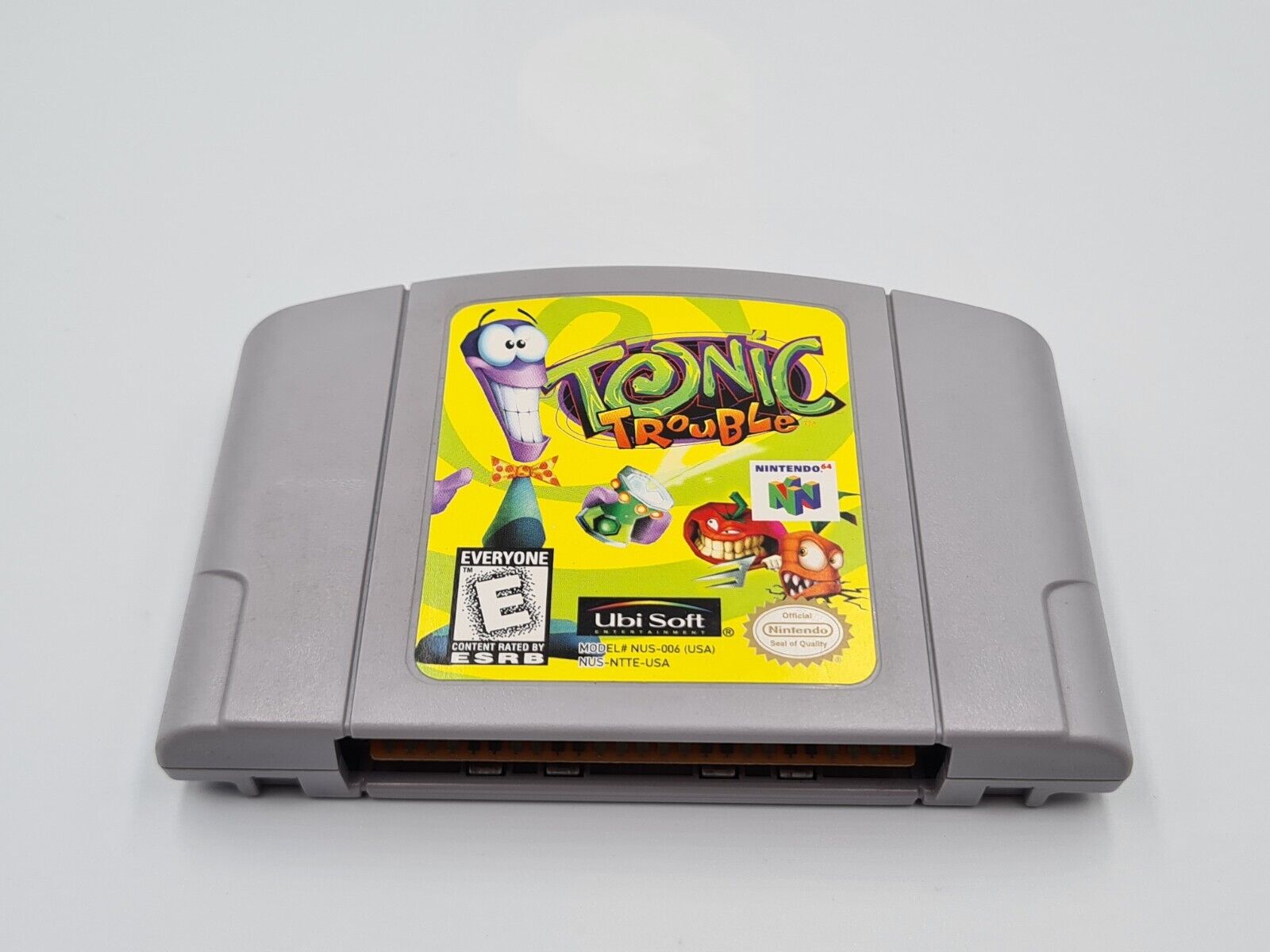 N64 Nintendo 64 Tonic Trouble mit OVP und Anleitung USA NTSC - T-Retro-Games 