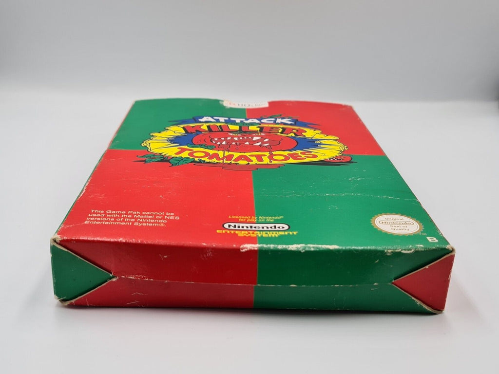 Nintendo NES Attack of The Killer Tomatoes mit OVP und Anleitung NOE - T-Retro-Games 