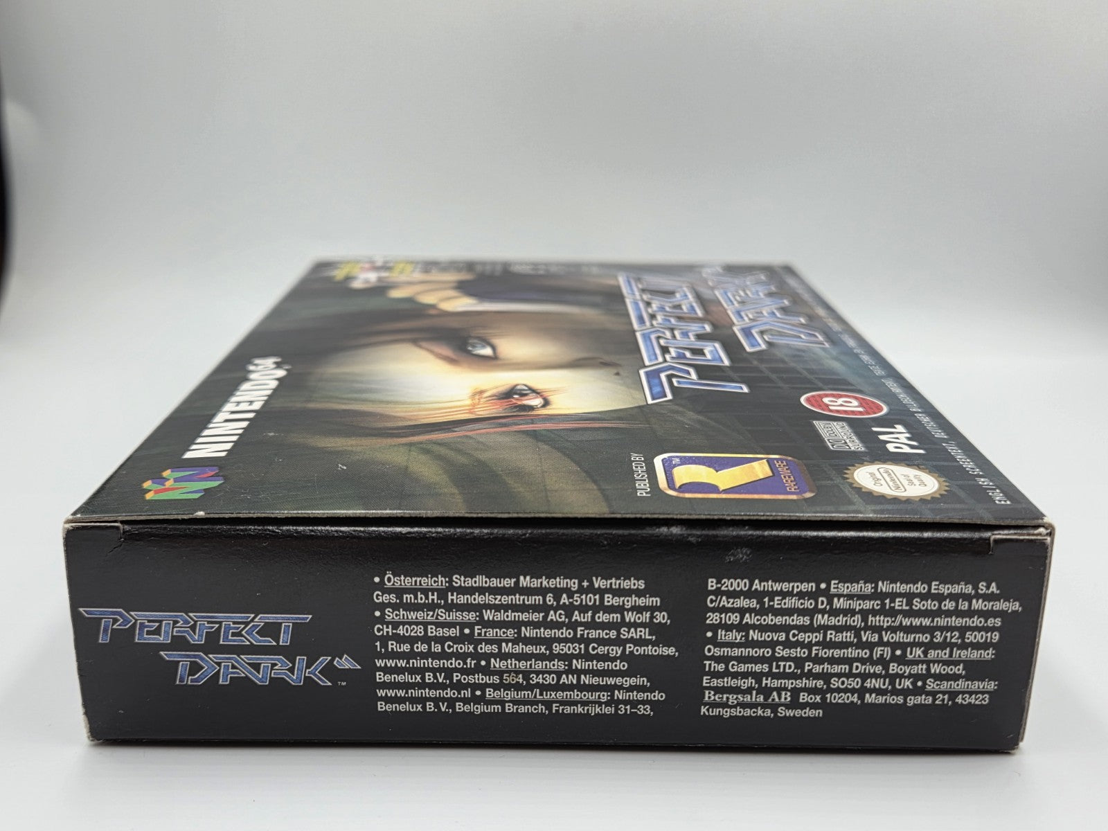 N64 Nintendo 64 Perfect Dark mit OVP und Anleitung EUR