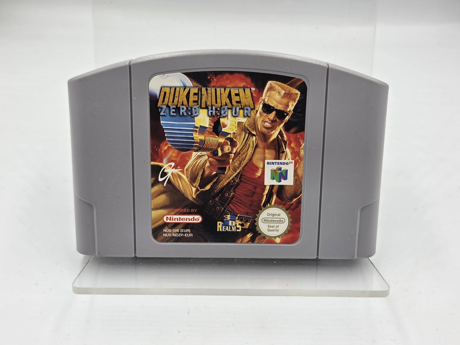 N64 Nintendo 64 Duke Nukem Zero Hour EUR Modul