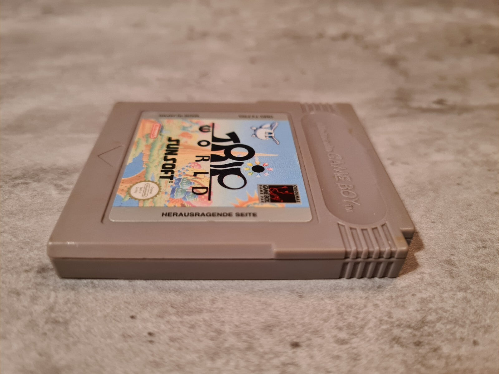 Nintendo Game Boy Classic Spiel Trip World Modul FRG