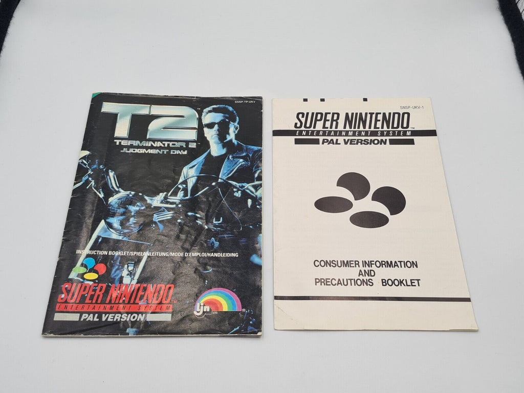 SNES Super Nintendo T2 Terminator 2 Judgment Day mit OVP und Anleitung UKV - T-Retro-Games 
