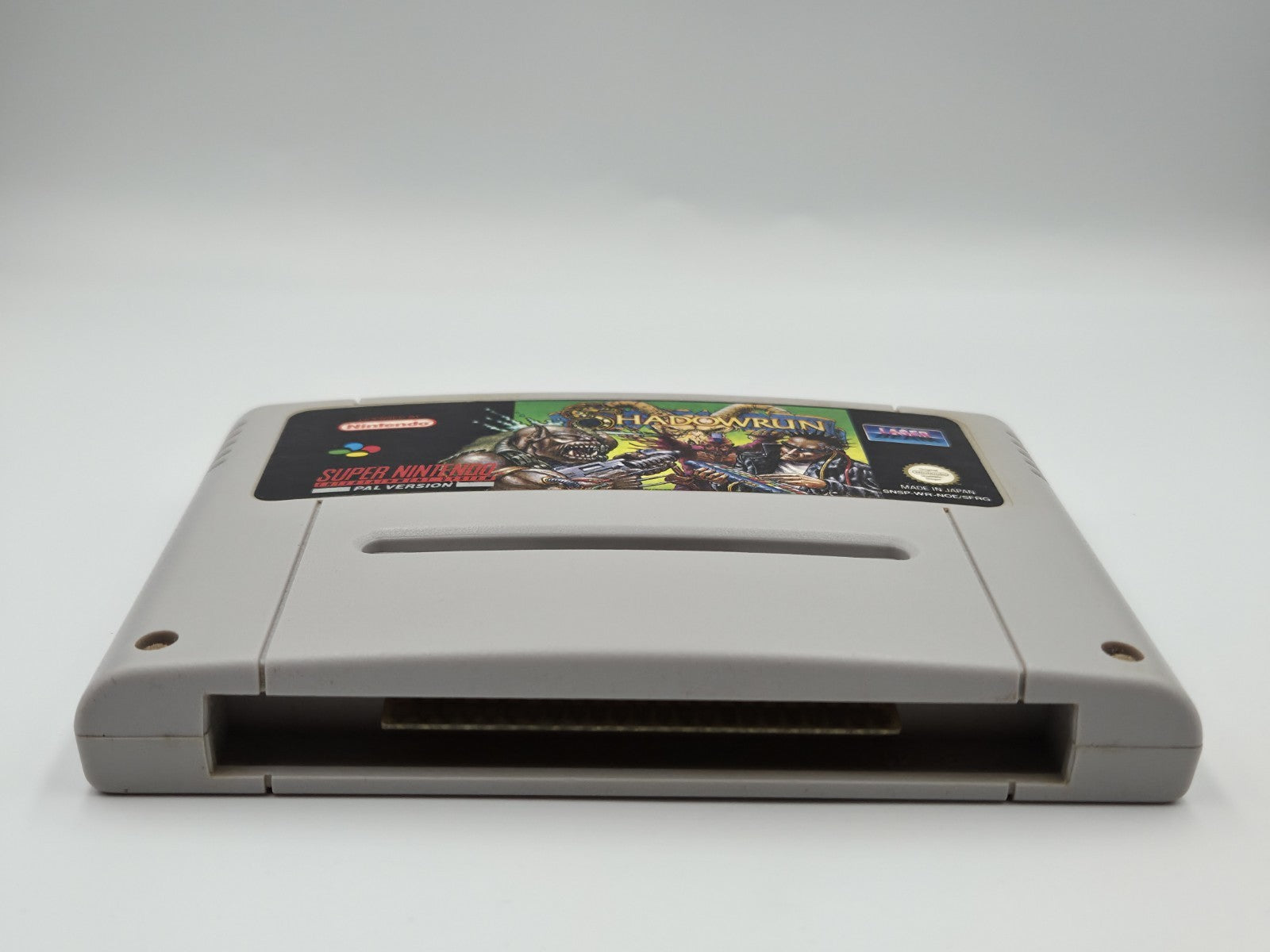 SNES Super Nintendo Shadowrun Modul NOE/SFRG