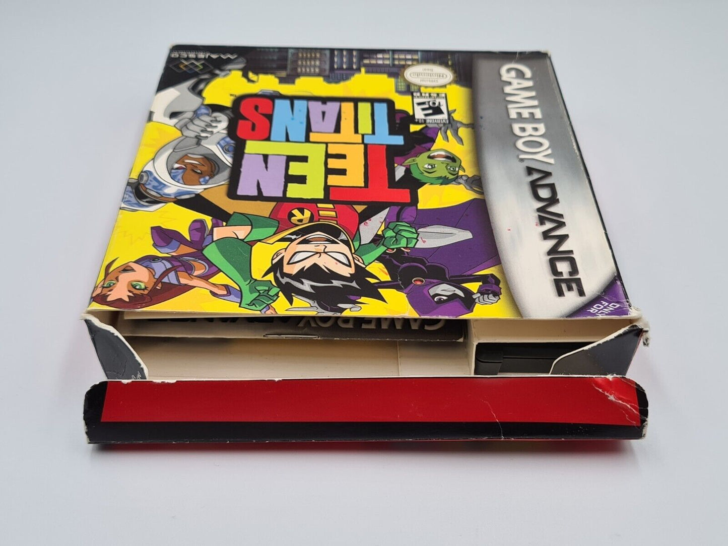 Nintendo Game Boy Advance Teen Titans mit OVP und Anleitung USA - T-Retro-Games 
