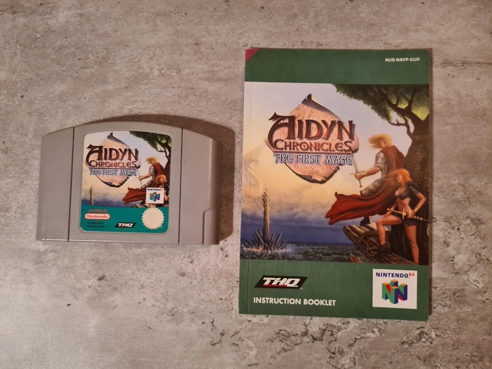 N64 Nintendo 64 Aidyn Chronicles The First Mage mit OVP und Anleitung EUR - T-Retro-Games 