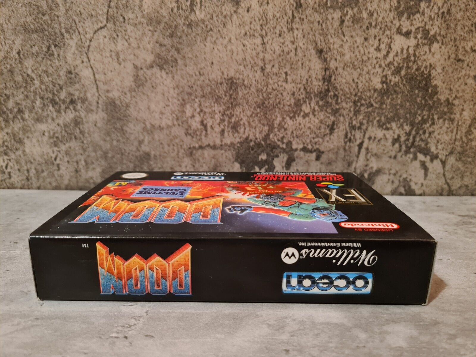 SNES Super Nintendo Doom FAH New Old Stock - T-Retro-Games 