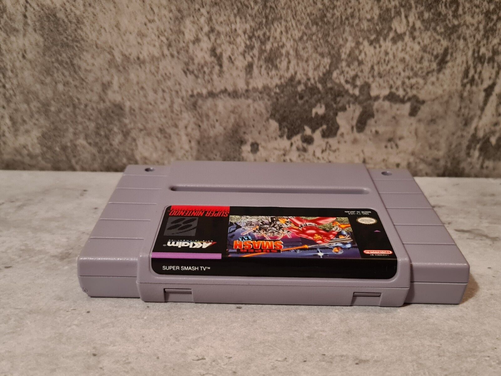 SNES Super Nintendo Super Smash T.V. mit OVP und Anleitung NTSC USA - T-Retro-Games 