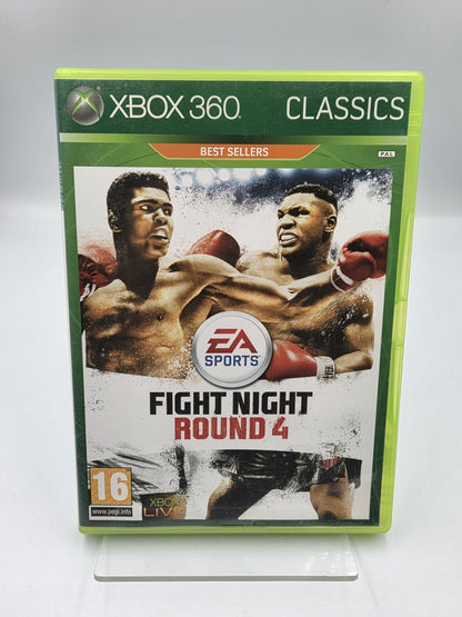 XBOX360 Spiel Fight Night Round 4 mit OVP und Anleitung Englisch