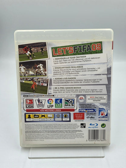 PS3 Playstation 3 Spiel Fifa 09 mit OVP und Anleitung 