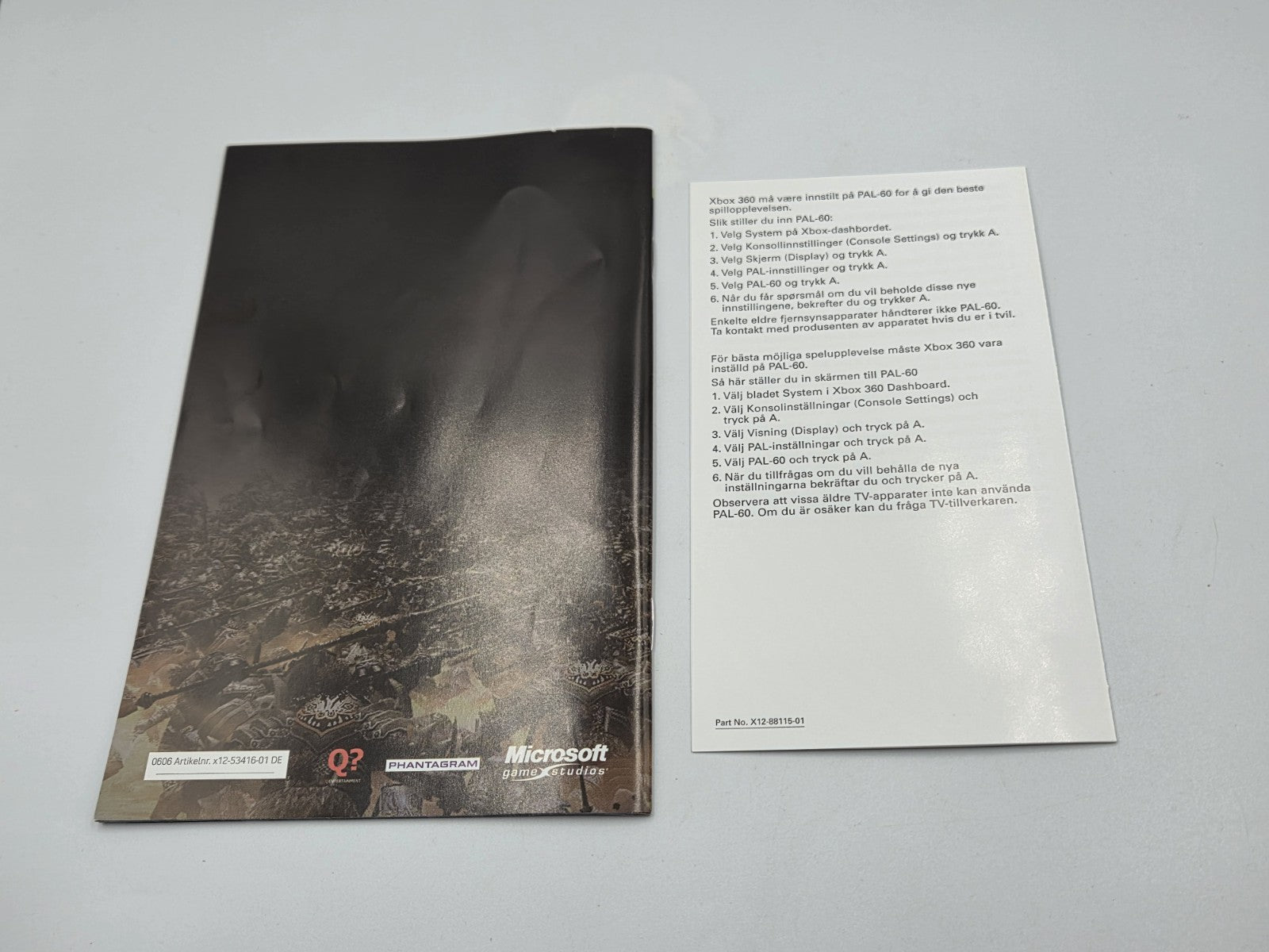 XBOX360 Spiel N3 Ninety-Nine Nights mit OVP und Anleitung Deutsch 
