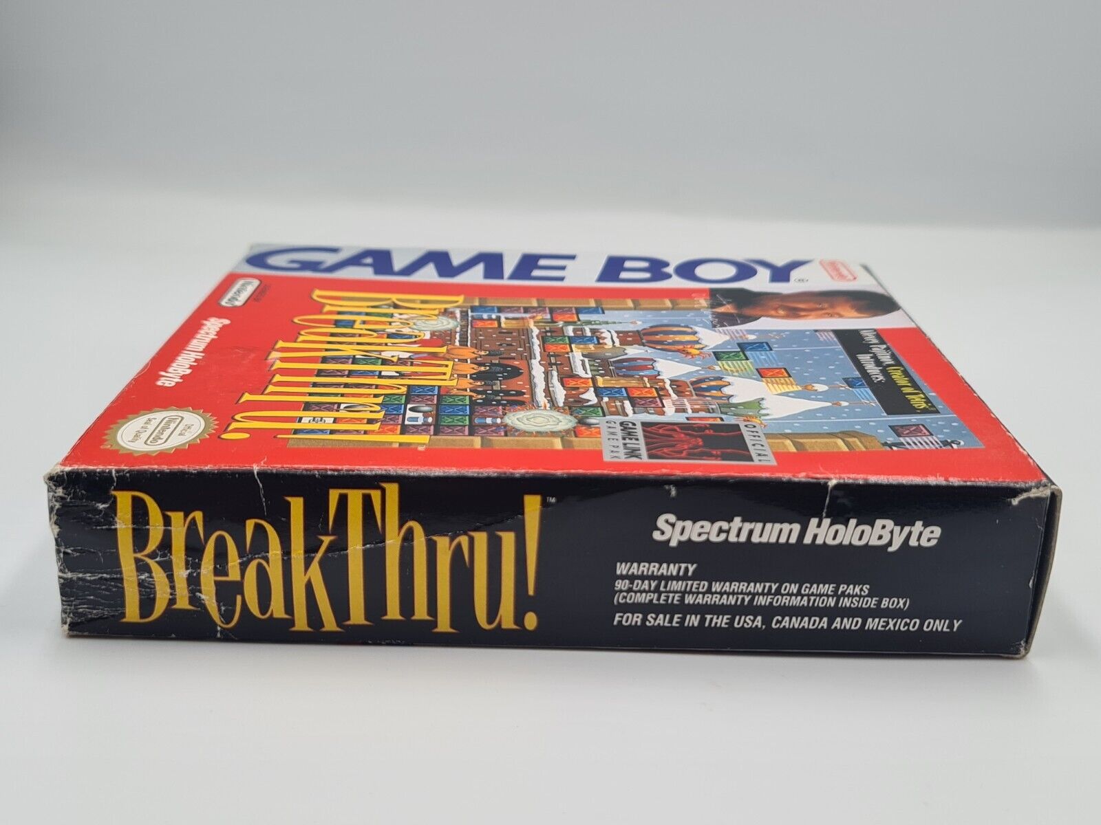 Nintendo Game Boy Classic BreakThru! mit OVP und Anleitung USA - T-Retro-Games 