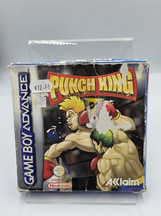 Nintendo Game Boy Advance Punch King FAH Leer OVP Empty Box 