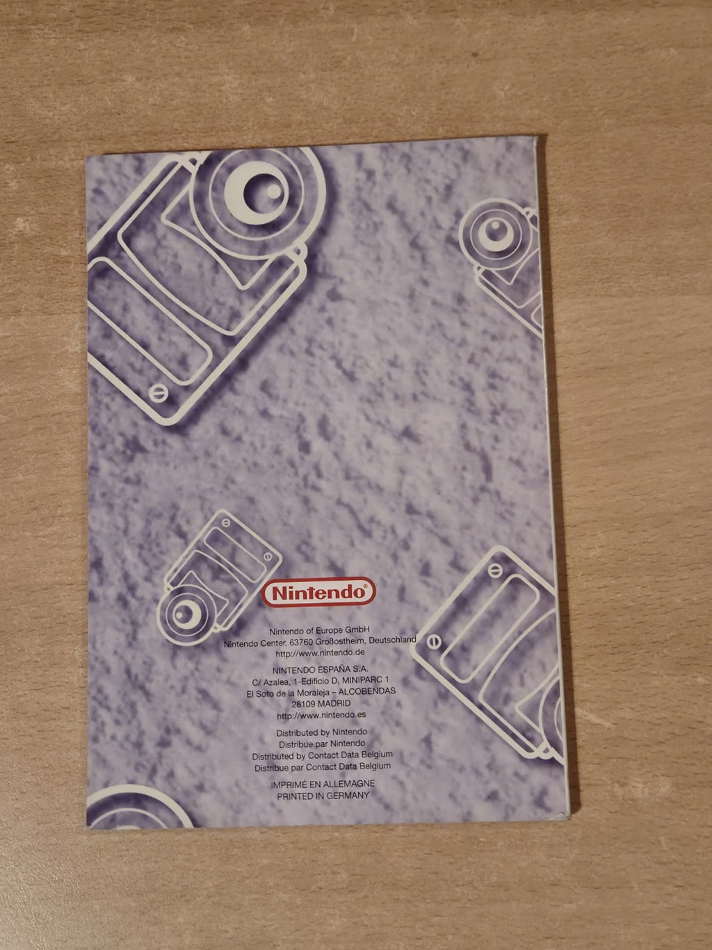 Nintendo Game Boy Classic Game Boy Camera Spielanleitung Instruction Booklet