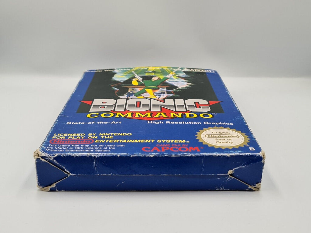 Nintendo NES Bionic Commando mit OVP und Anleitung EEC - T-Retro-Games 