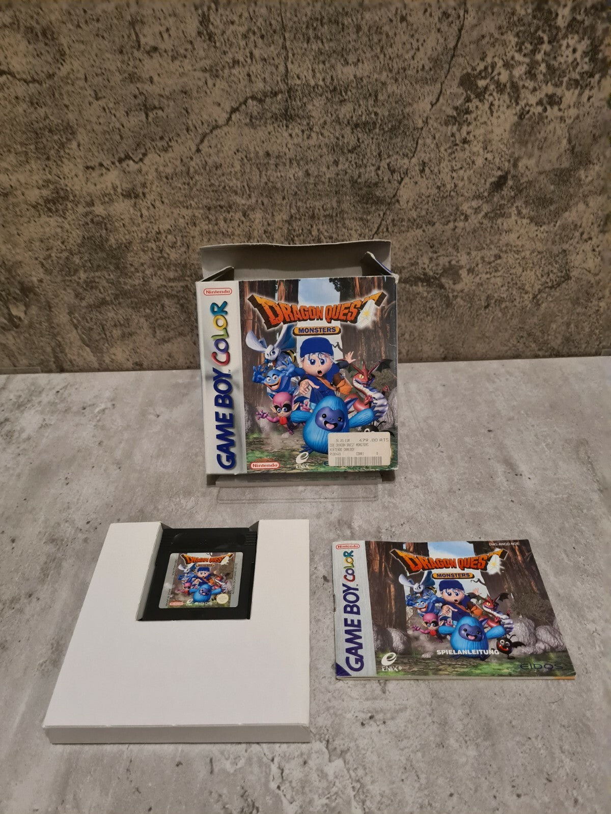 Nintendo Gameboy Color Dragon Quest Monsters mit OVP und Anleitung NOE