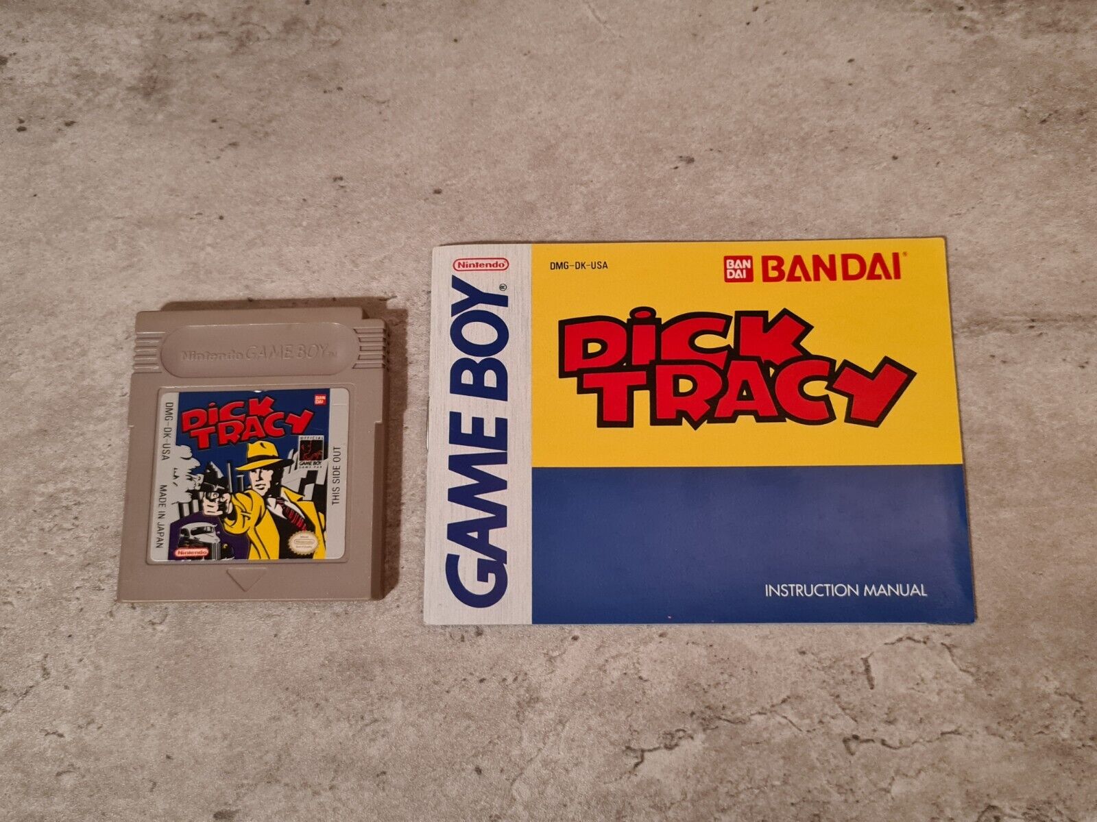 Nintendo Game Boy Classic Dick Tracy mit OVP und Anleitung USA - T-Retro-Games 