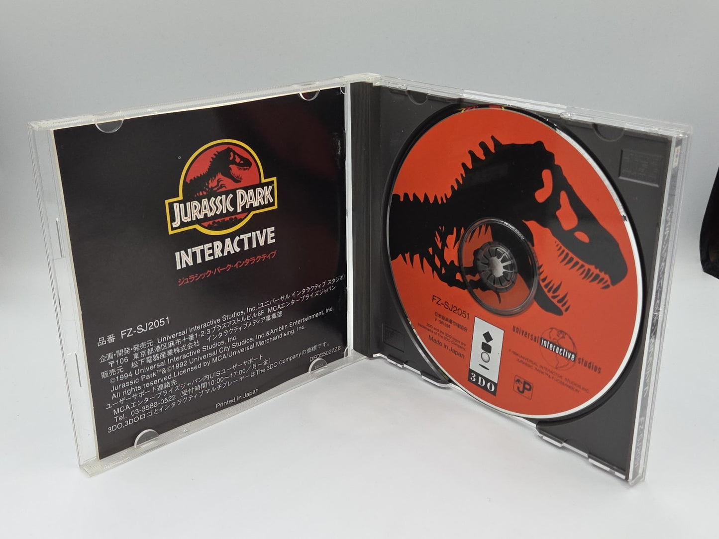 3DO Spiel Jurassic Park mit OVP und Anleitung Japan