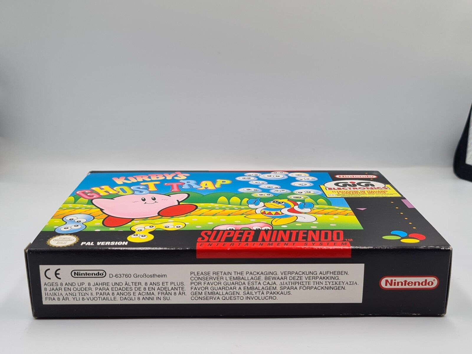 SNES Super Nintendo Kirby's Ghost Trap New Old Stock GPS - T-Retro-Games 