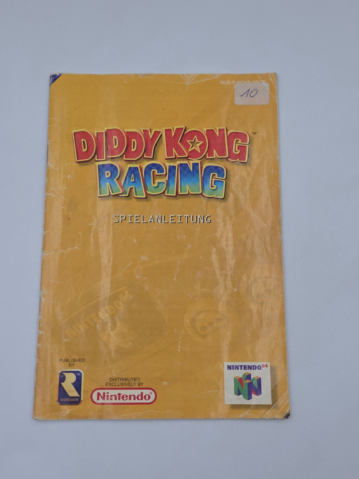 N64 Nintendo 64 Diddy Kong Racing mit OVP und Anleitung NOE