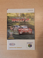N64 Nintendo 64 Top Gear Rally 2 Spielanleitung Instruction Booklet EUR